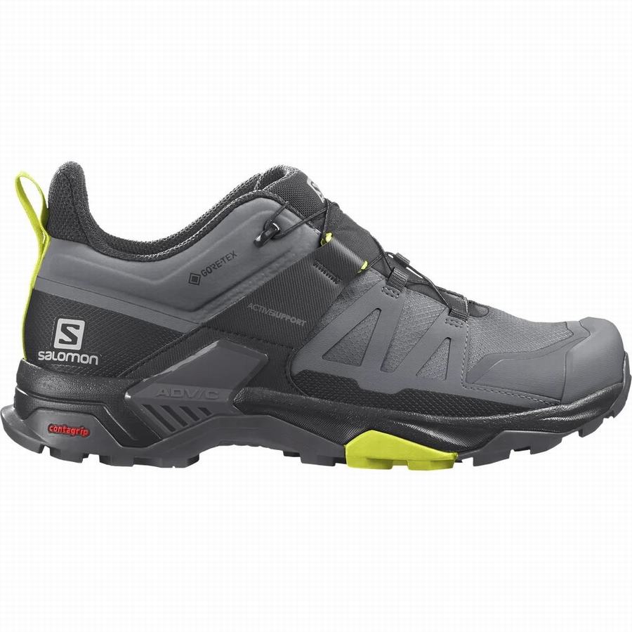 Salomon X Ultra 4 Gore-tex Erkek Trekking Ayakkabı Koyu Gri [JIK6485AR]